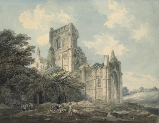 Abbaye de Kirkstall, Yorkshire, 18ème siècle